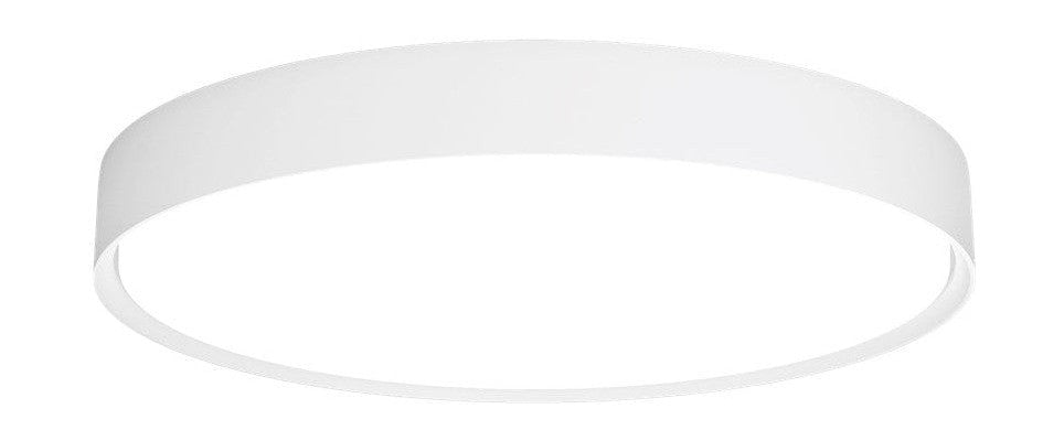 Louis Poulsen Lp Slim Round Semi Recessed Ceiling Lamp 1132 Lumens ø25 Cm, White