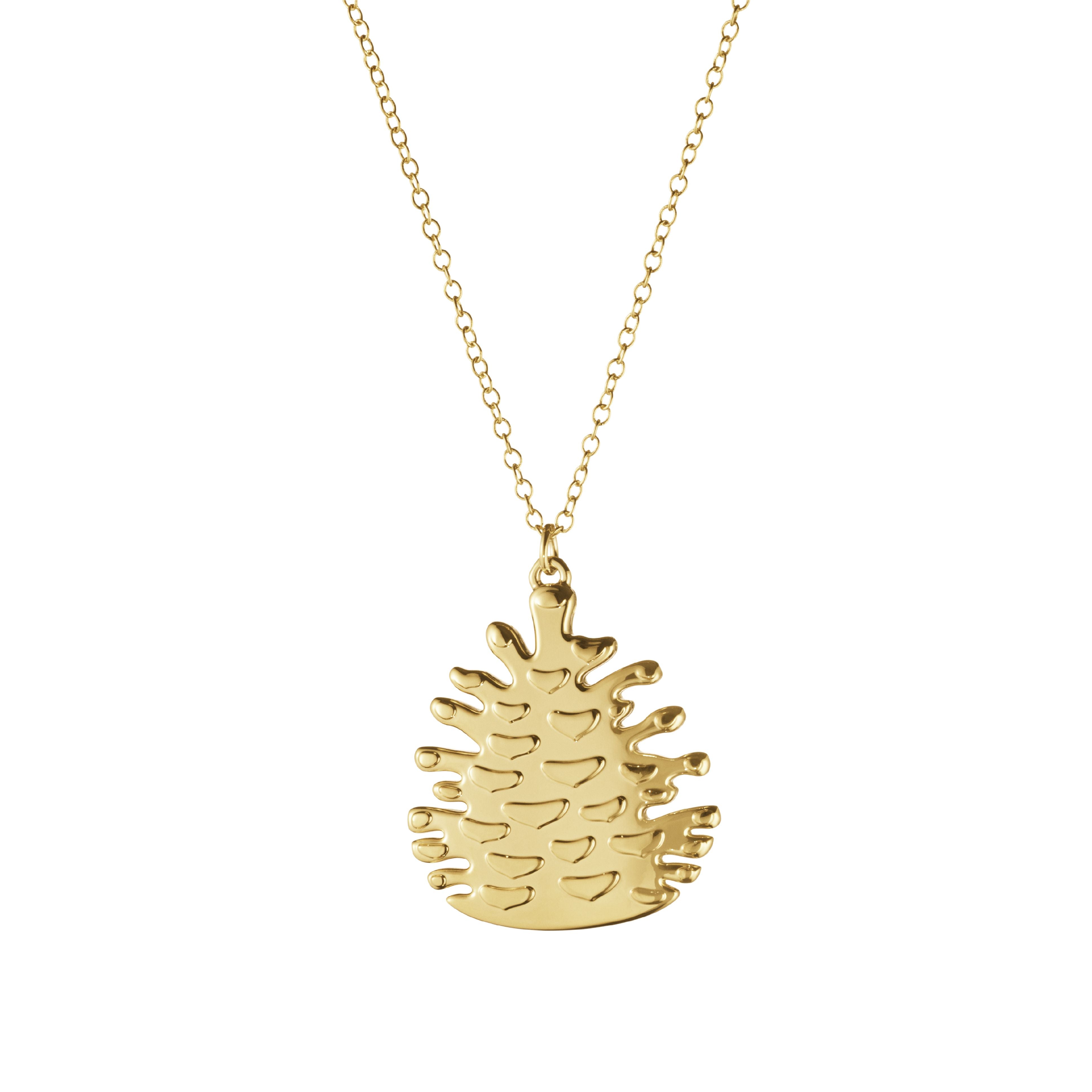Georg Jensen 2023 Christmas Ornament Pine Cone, Gold Plated
