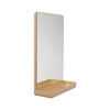 Design Letters Wall Mirror Mirror Shelf, Beige