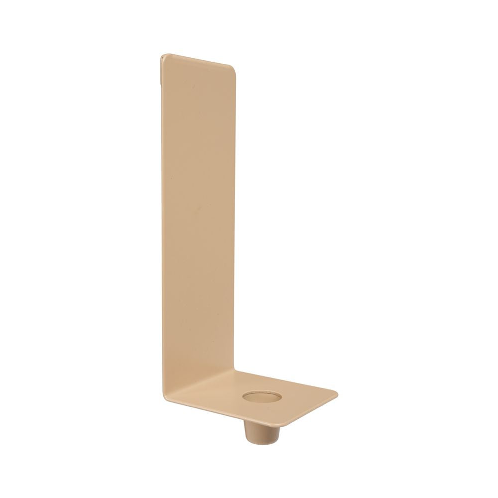 Designbokstaver koselig opp vegglysholder, beige