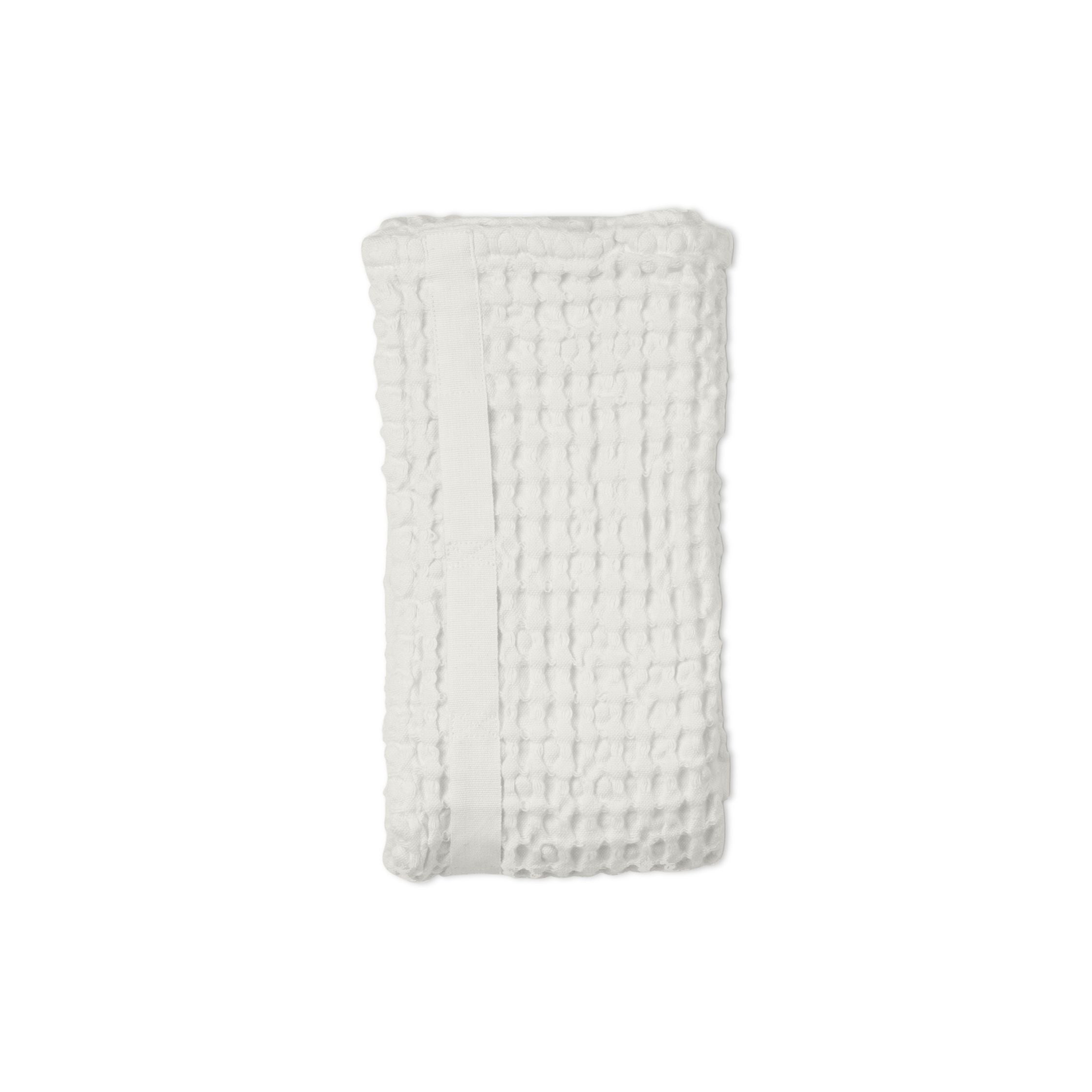 La compañía orgánica Big Waffle Hand Toilel, Natural White