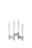 Studio About Link Candle Holder, Matt Aluminium