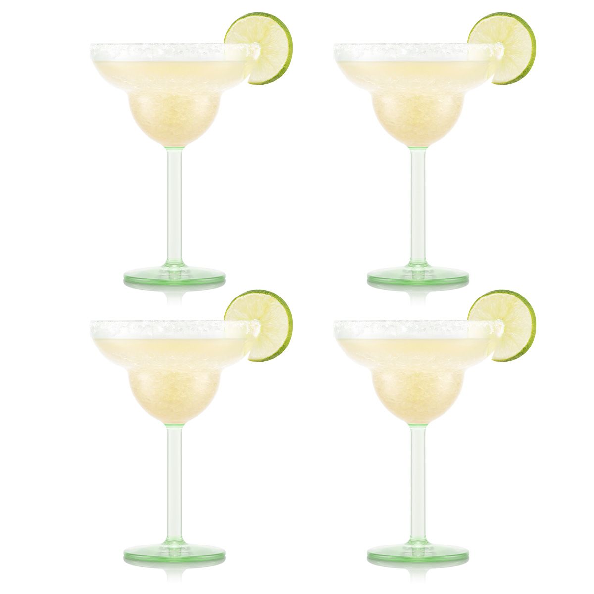 Bodum Oktett Margarita眼镜4个。 0.25 L，开心果