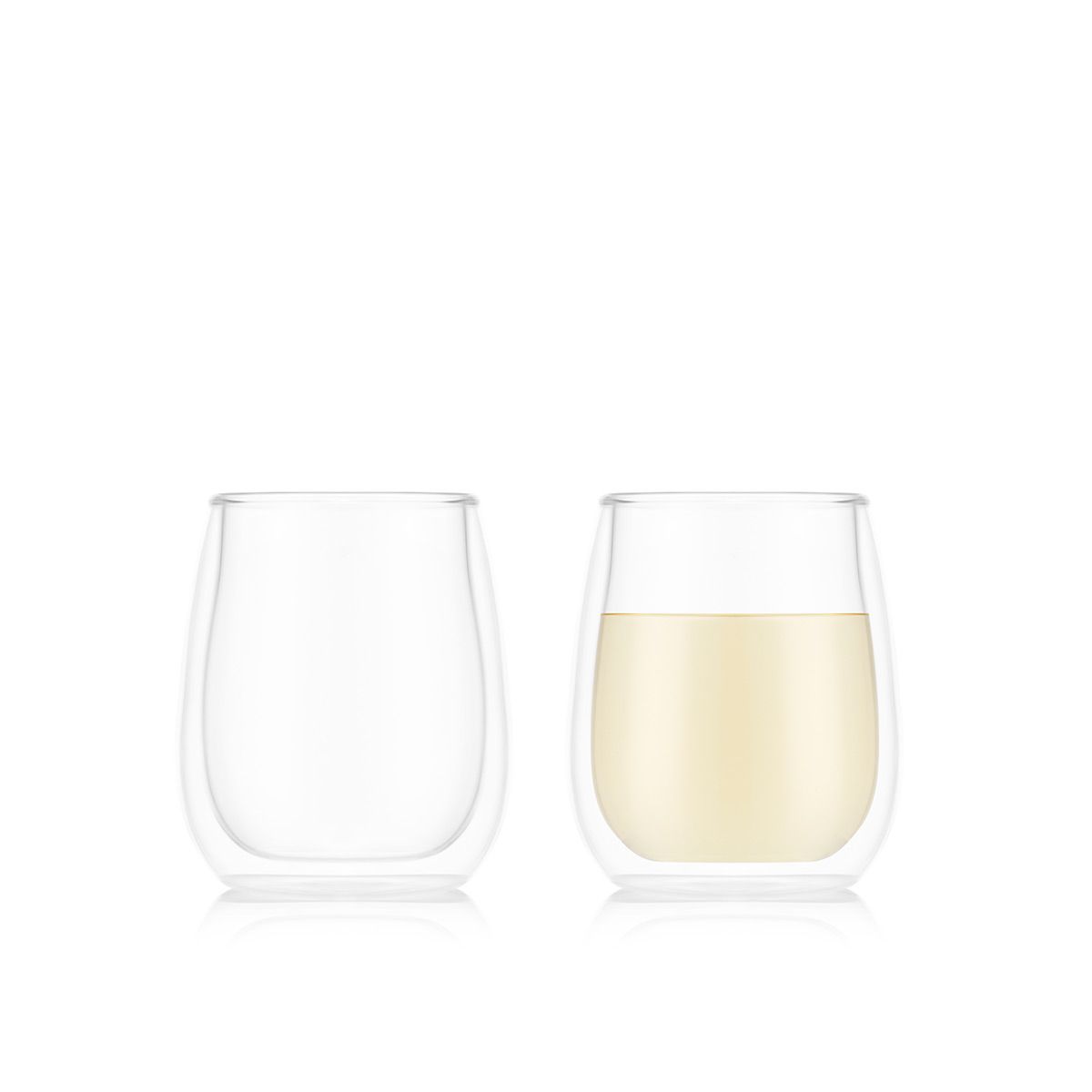 Bodum Skål Gafas de pared doble 2 pcs., Chardonnay 0.25 L