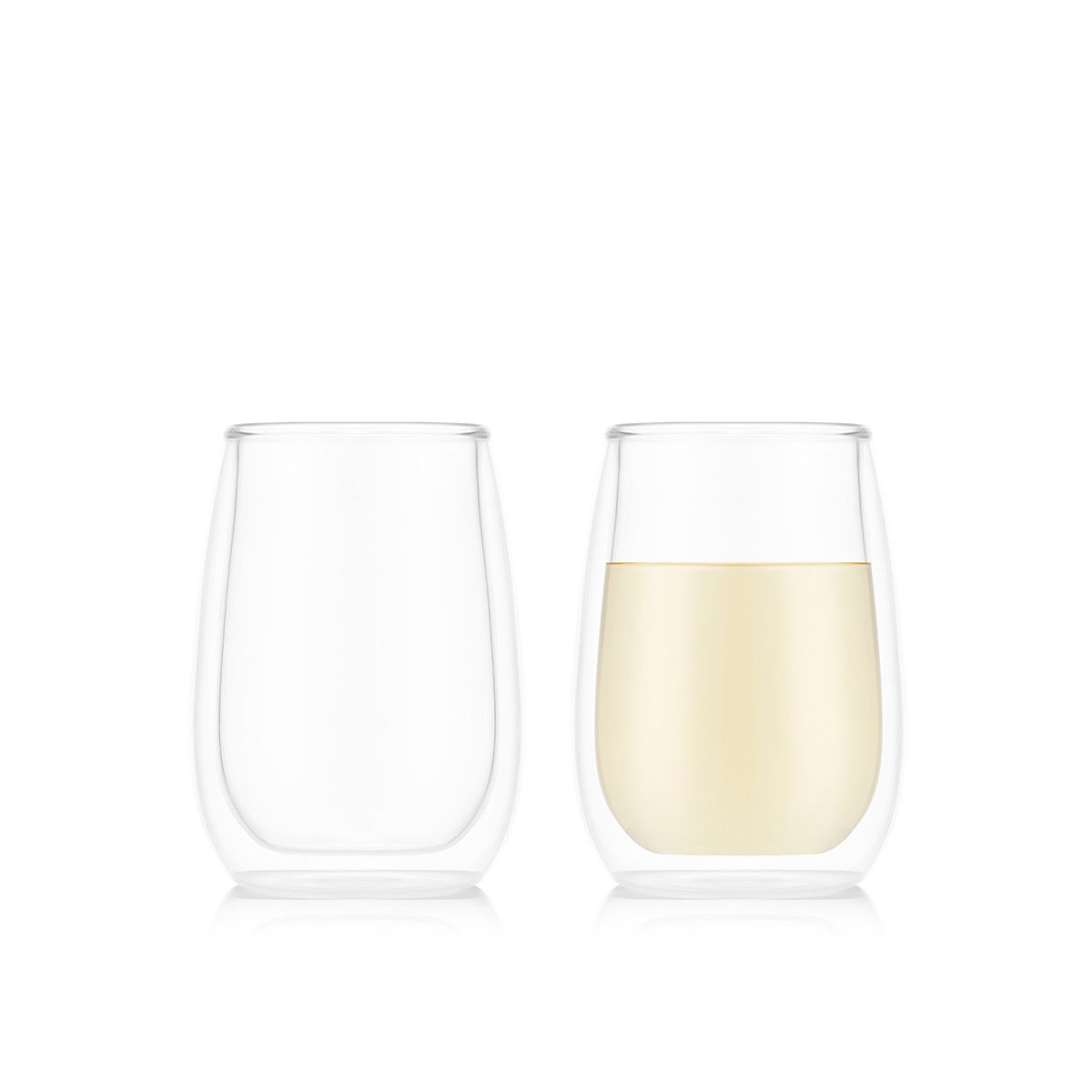 Bodum Skål Double Wall -lasit 2 Pcs., Riesling 0,3 L