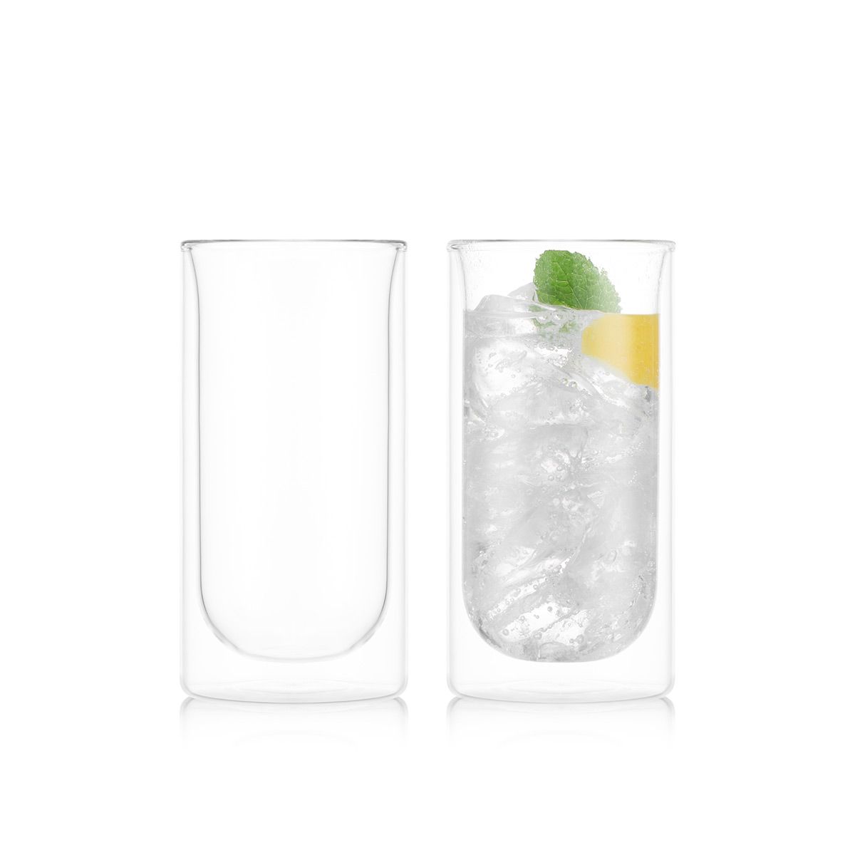 Bodum Glasses à double paroi de Skål, Gin & Tonic