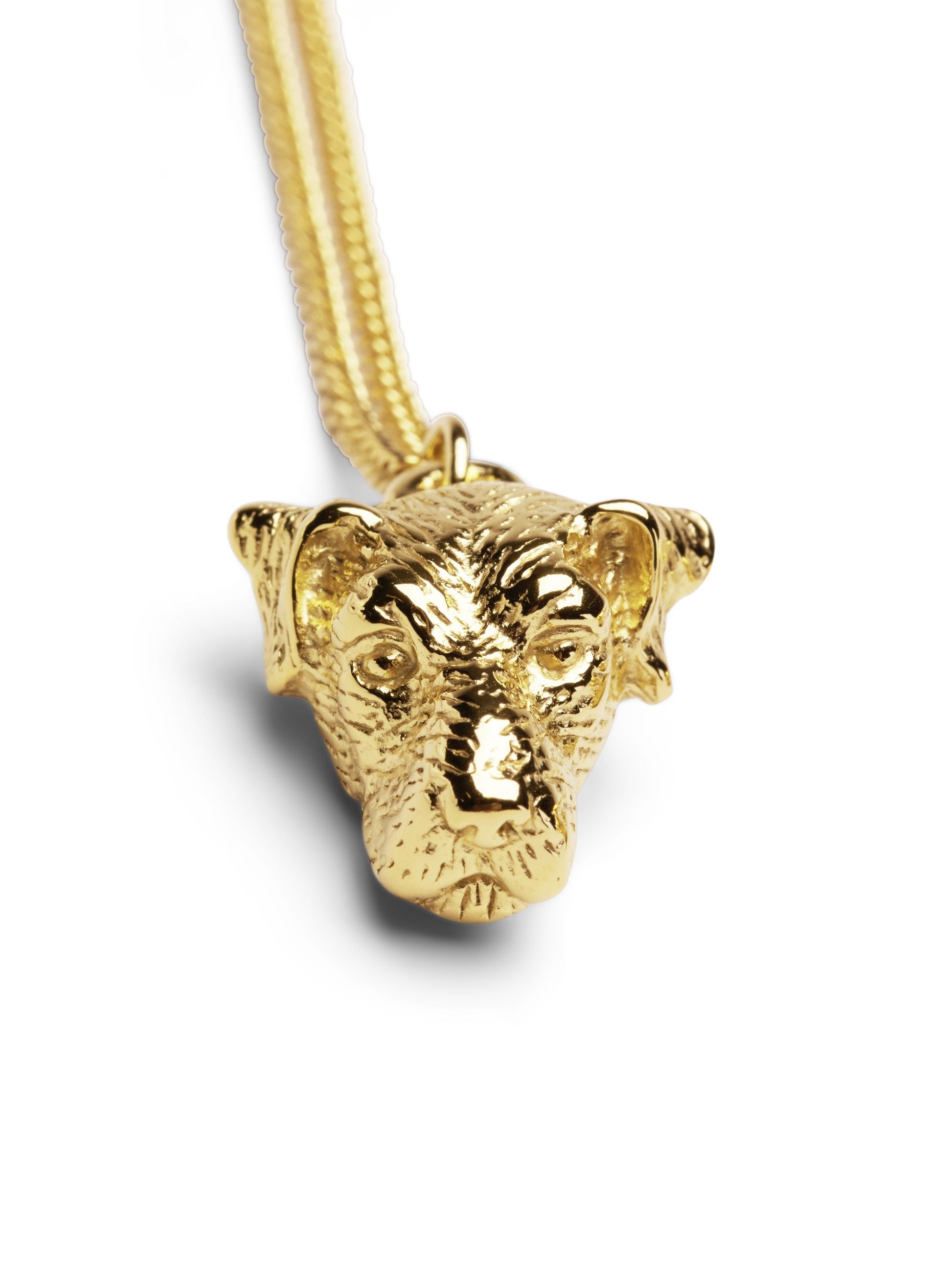 Collar Skultuna Terrier, chapado en oro