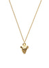 Skultuna Pug ketting, goud verguld