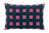 Christina Lundsteen Carla Cushion 40x60 cm, Raspberry/Emerald/Dark Blue