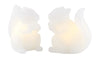 Sirius Evelyn Squirrel LED LIGHT 2 PCS H9CM, BLANC