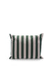 Skagerak Barriere Oreiller 50x40 cm, Abricot clair / Green foncé