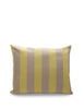 Skagerak Barriere Oreiller 60x50 cm, citron / bande de sable