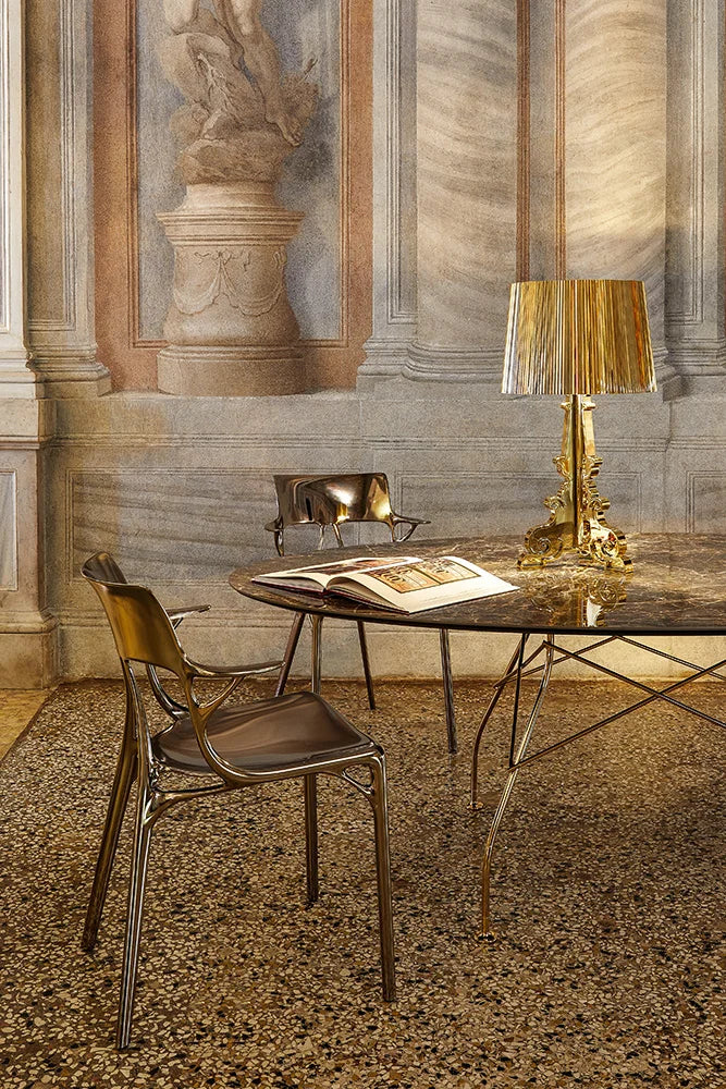 Kartell Bourgie -tafellamp, goud