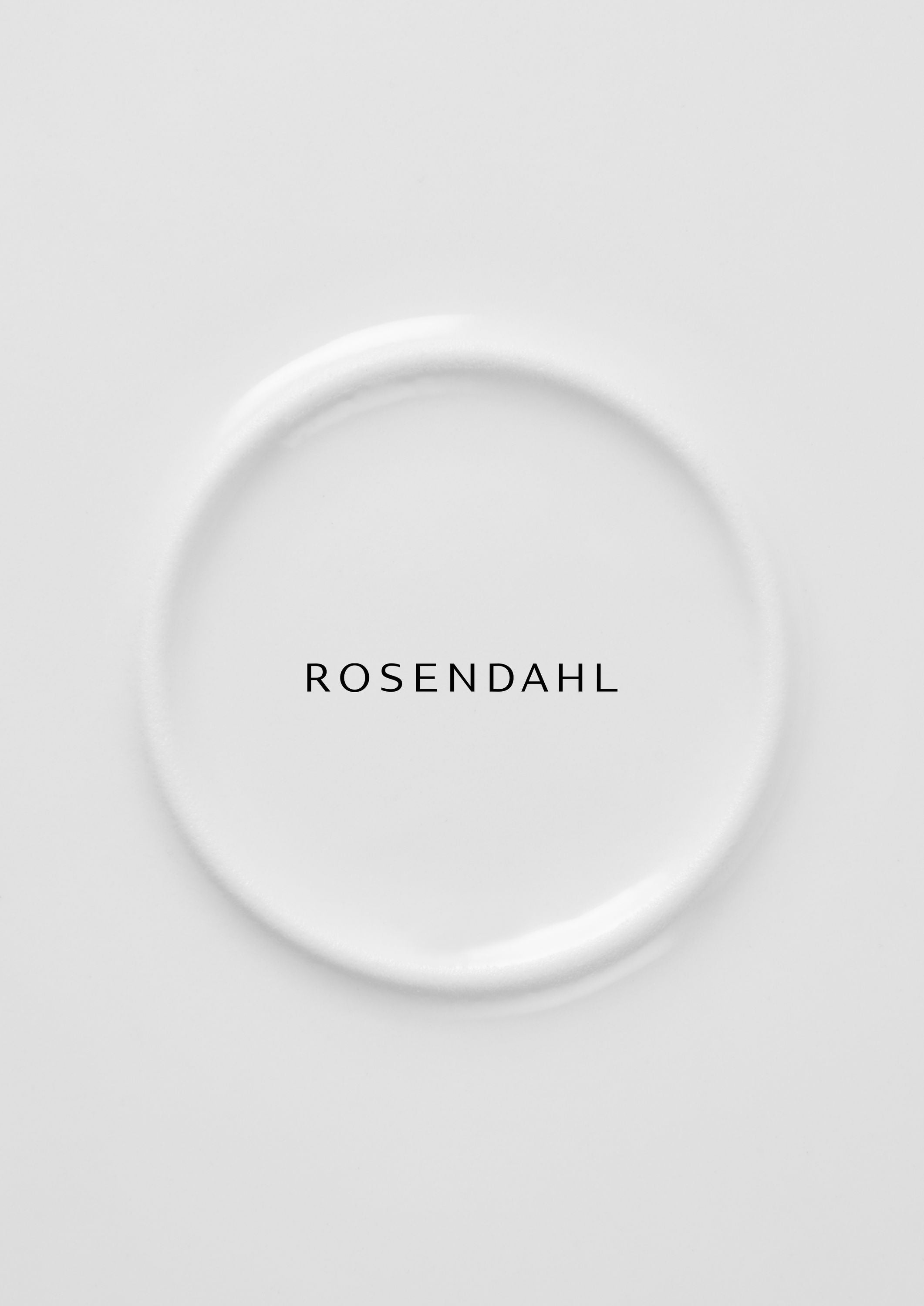 Rosendahl GC Essentials Dinner Pate Ø25 cm valkoinen 4 kpl.