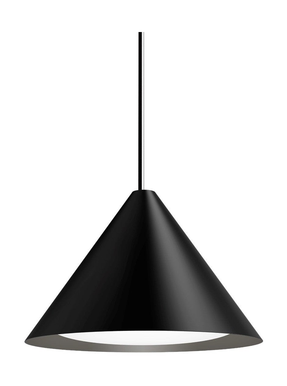 Louis Poulsen Keglen Pendant LED 3000 K 21 W Ø40 cm, nero