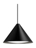  Keglen Pendant LED 3000 K 21 W Ø40 cm nero