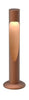  Flindt Garden Bollard LED 4000 K 65 W Anchor senza adattatore corto Corten