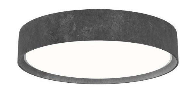 Louis Poulsen Lp Slim Round Semi Recessed Ceiling Lamp 2373 Lumens ø44 Cm, Dark Aluminium
