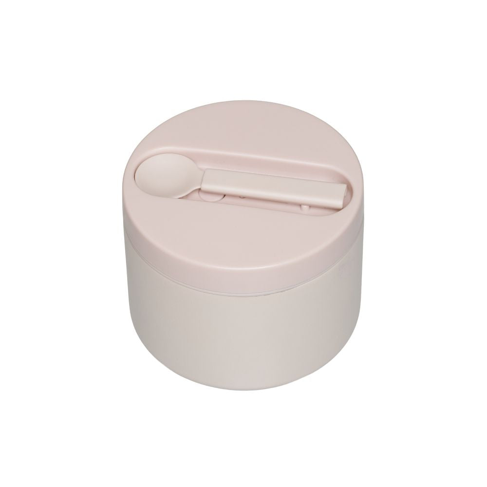 Design Letters Reisethermo -Lunchbox klein, Pastell Beige