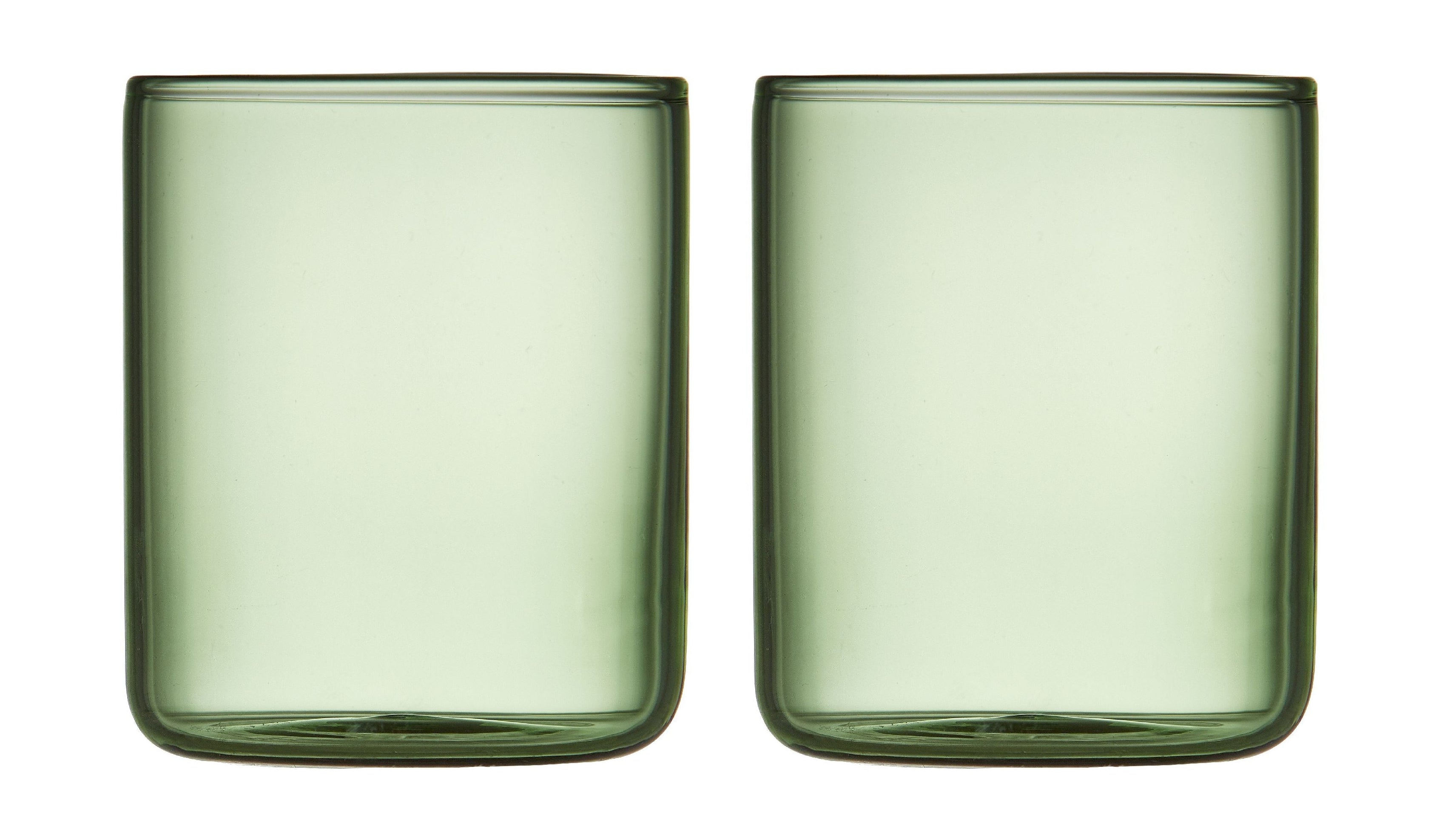 Lyngby Glas Torino Shot Glass 6 CL 2 PC -er, grønn