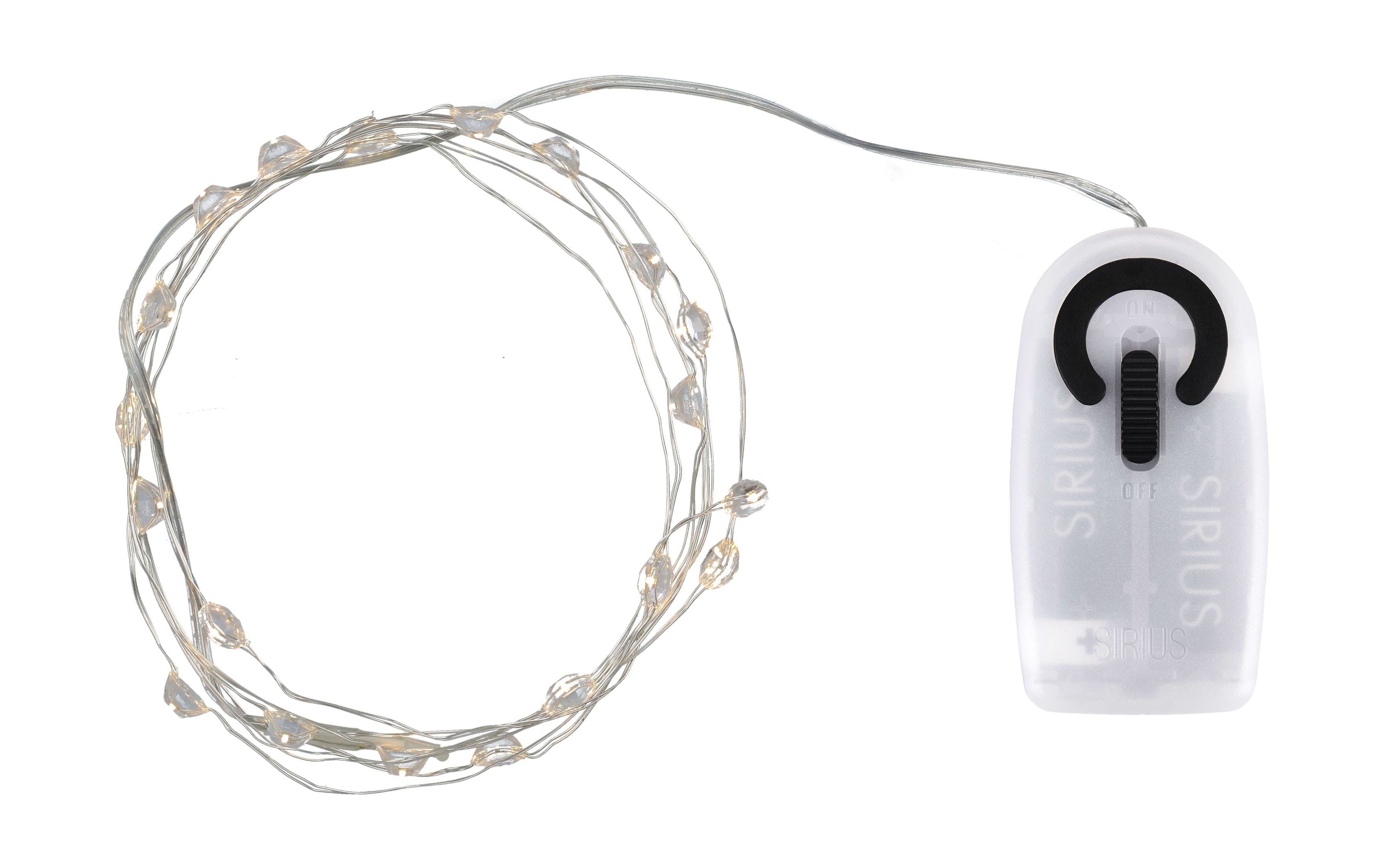 Sirius Maggie Light Chain 20 Le Ds, Clear/Silver