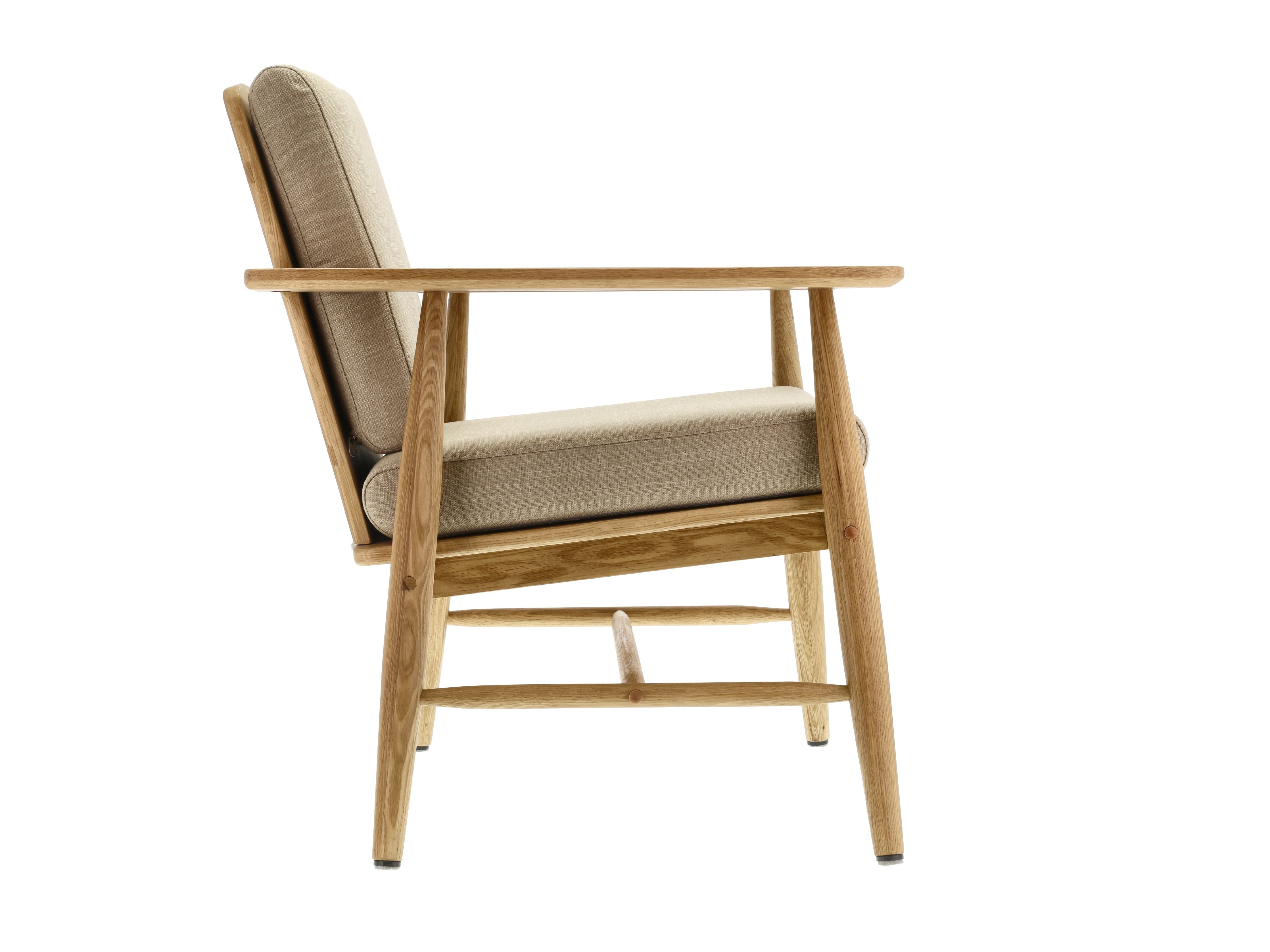 Villa Collection Bodo Lounge椅子，自然油