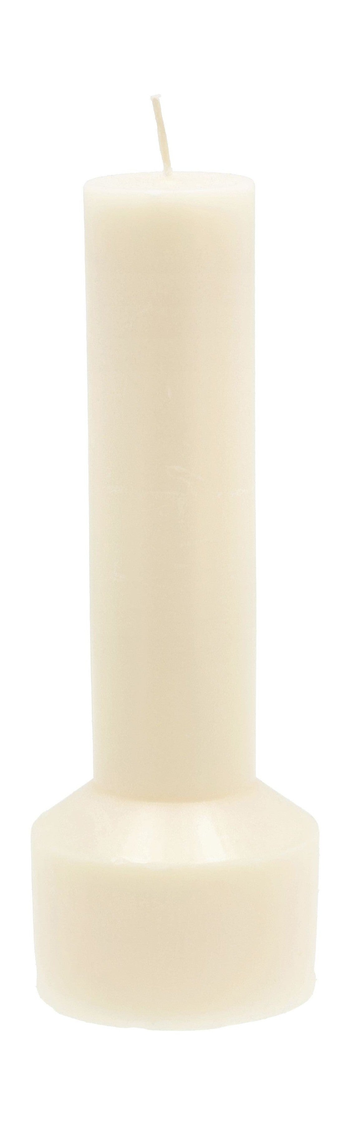 Collezione Villa Hvils Candela del pilastro Ø 7 x 20 cm, crema