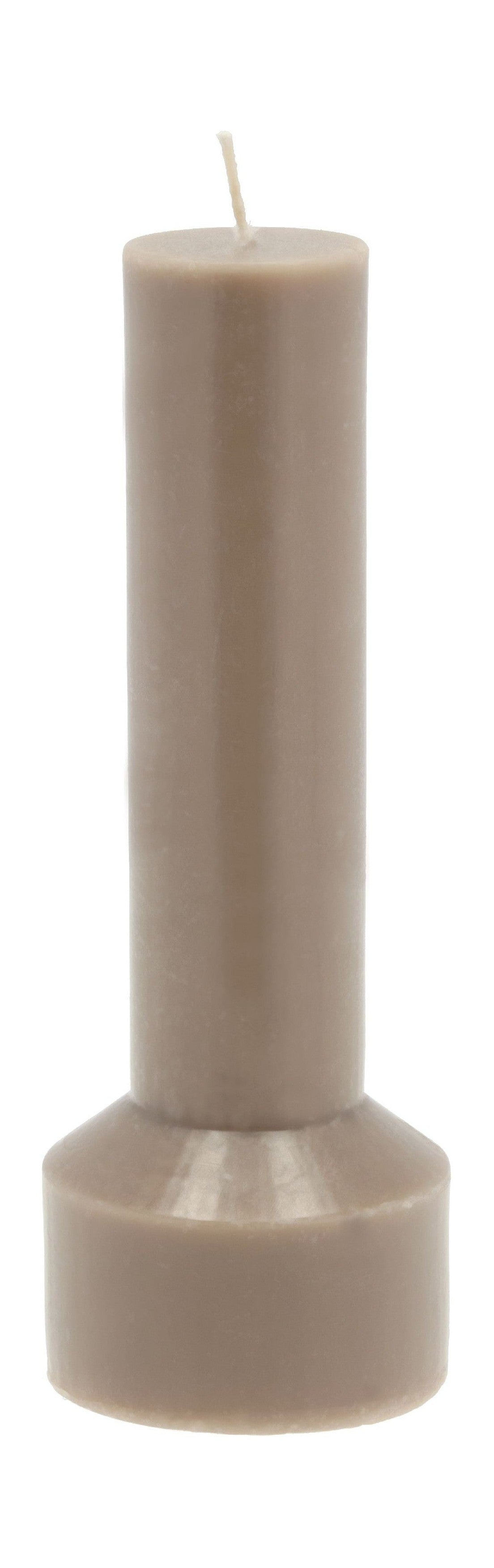 别墅收集hvils支柱蜡烛Ø7x 20厘米，灰褐色