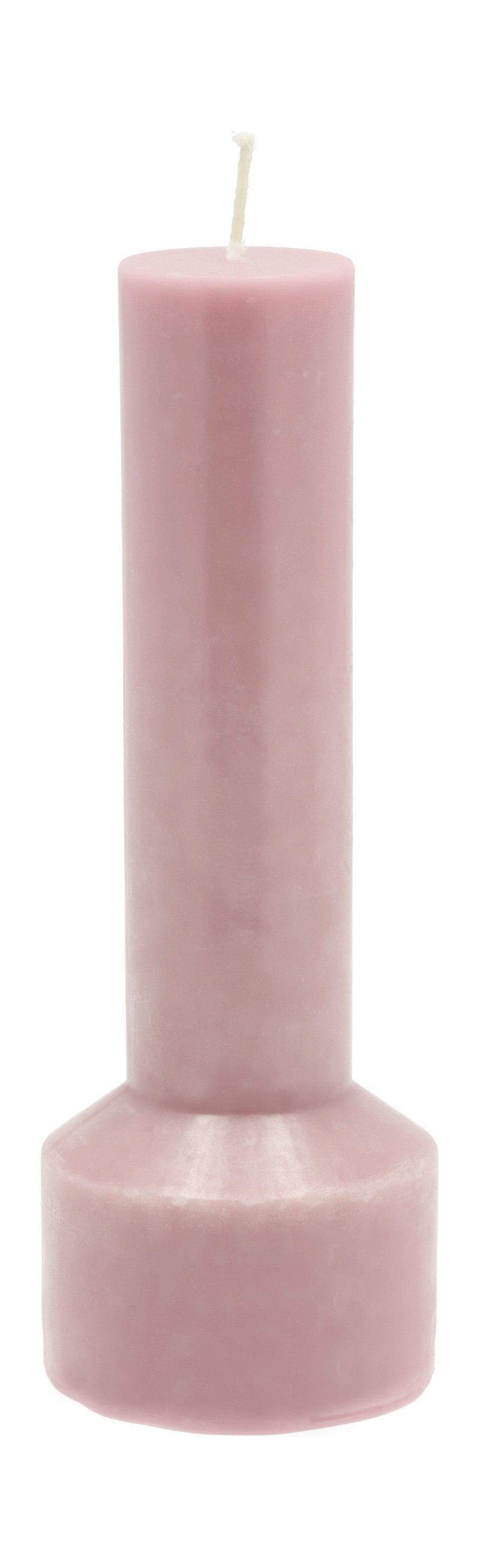 别墅收集样式的支柱蜡烛Ø7x 20厘米，玫瑰