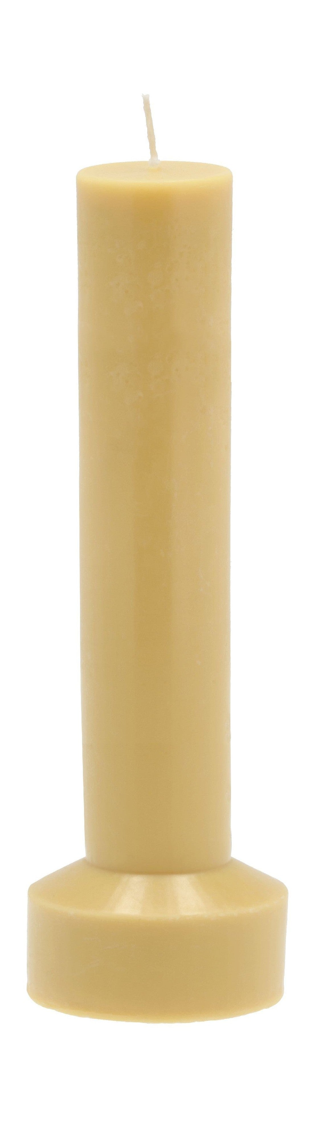 别墅收集hvils支柱蜡烛Ø8x 23厘米，尘土黄色