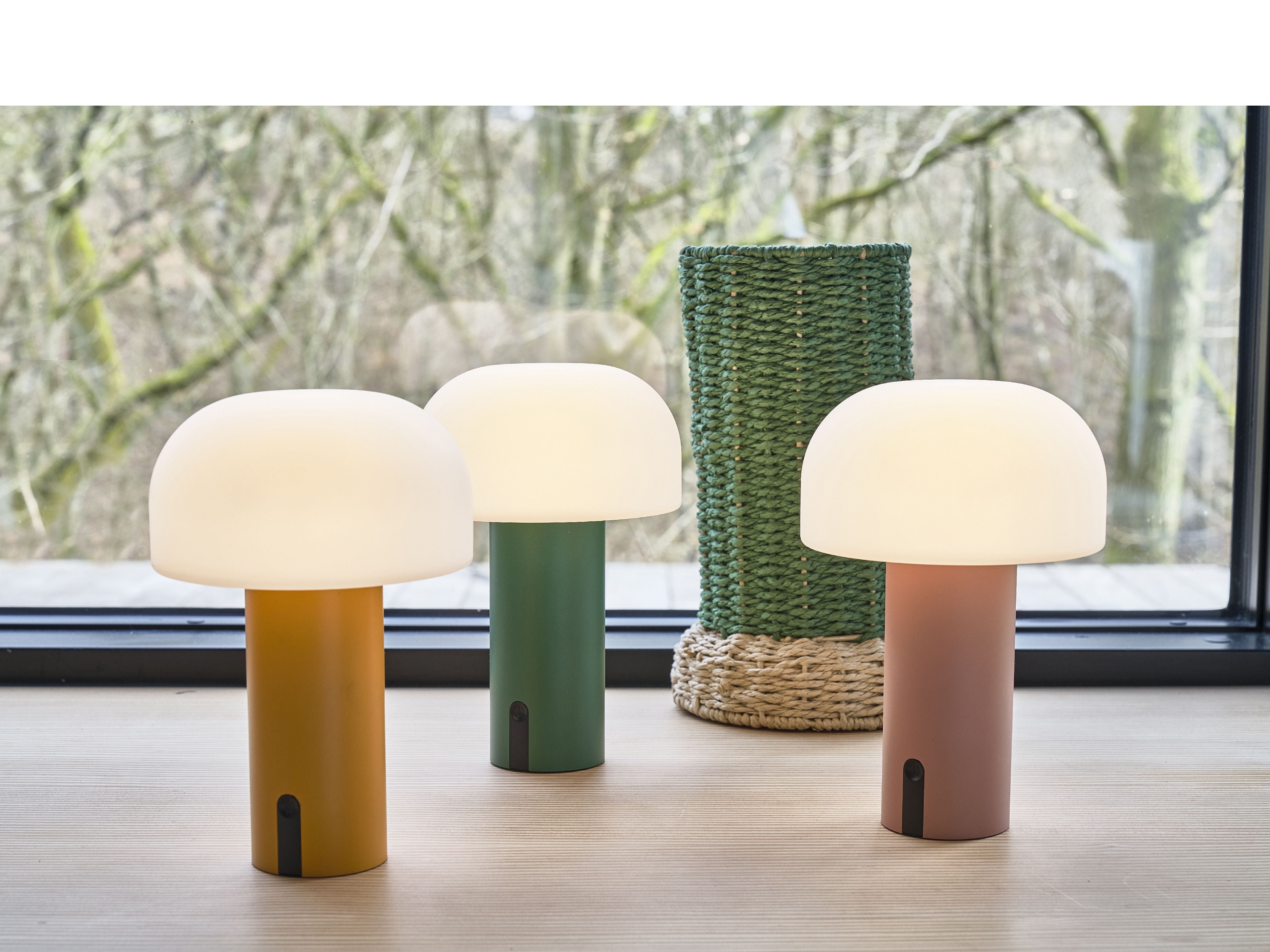 Villa Collection Styles LED -Lampe Ø 15 x 22,5 cm, Bernstein