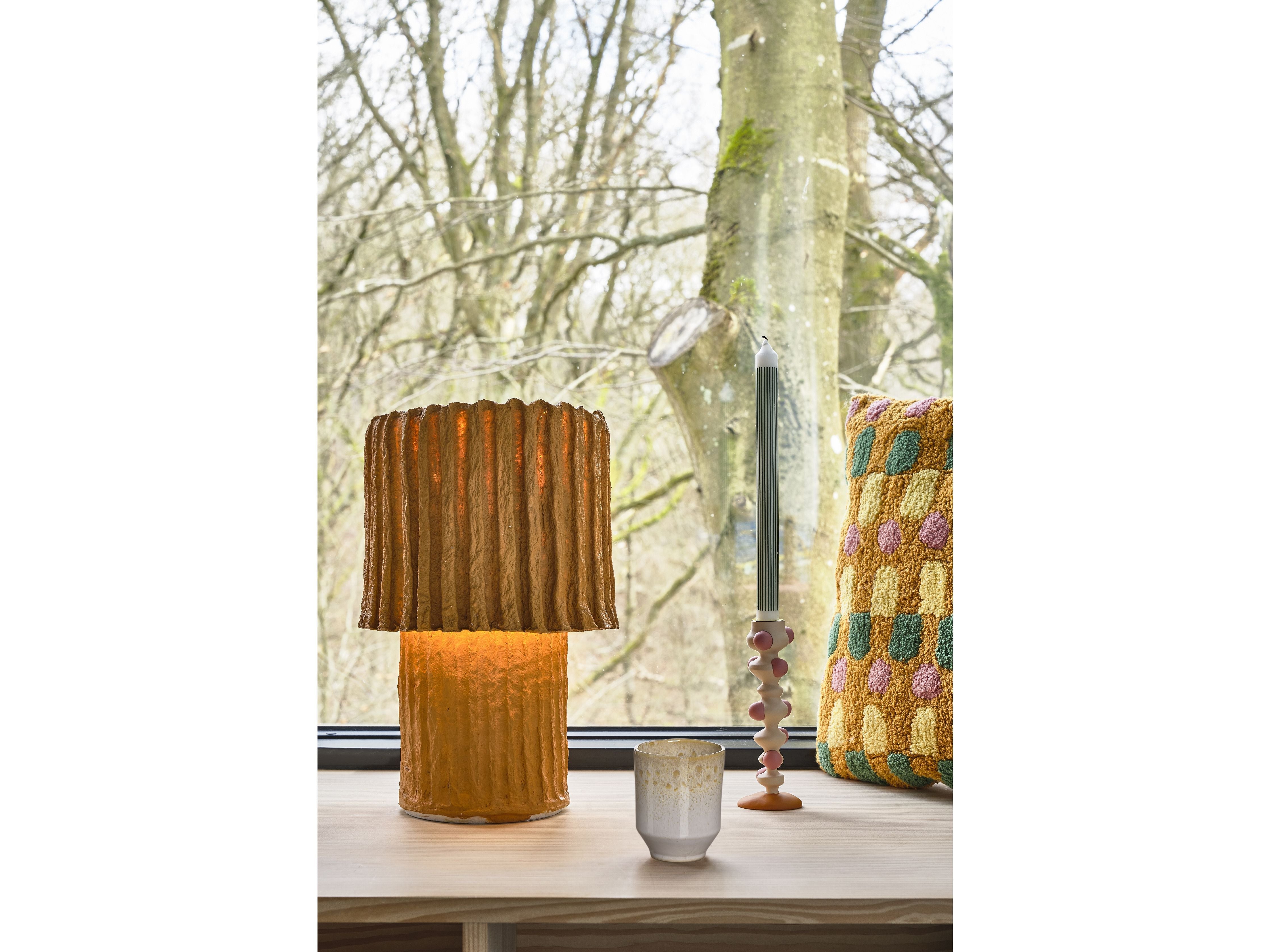 Villa Collection Styles lampe Ø 25 x 44 cm, Amber