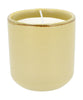 Collezione Villa Iris Fragrance Candle Ø 8 x 9,5 cm, giallo