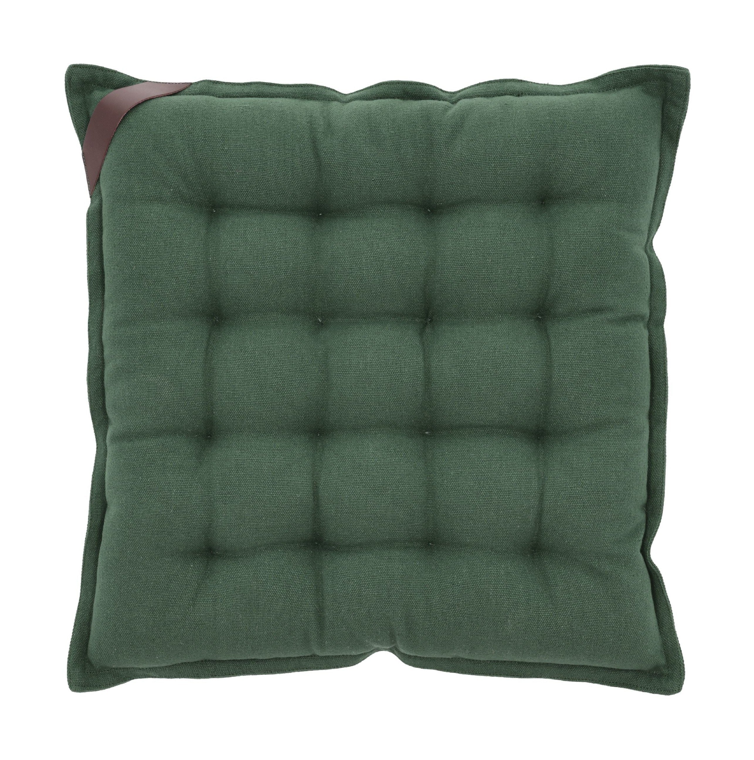 Cuscino di sedile di match södahl 40 x 40 cm, verde pino
