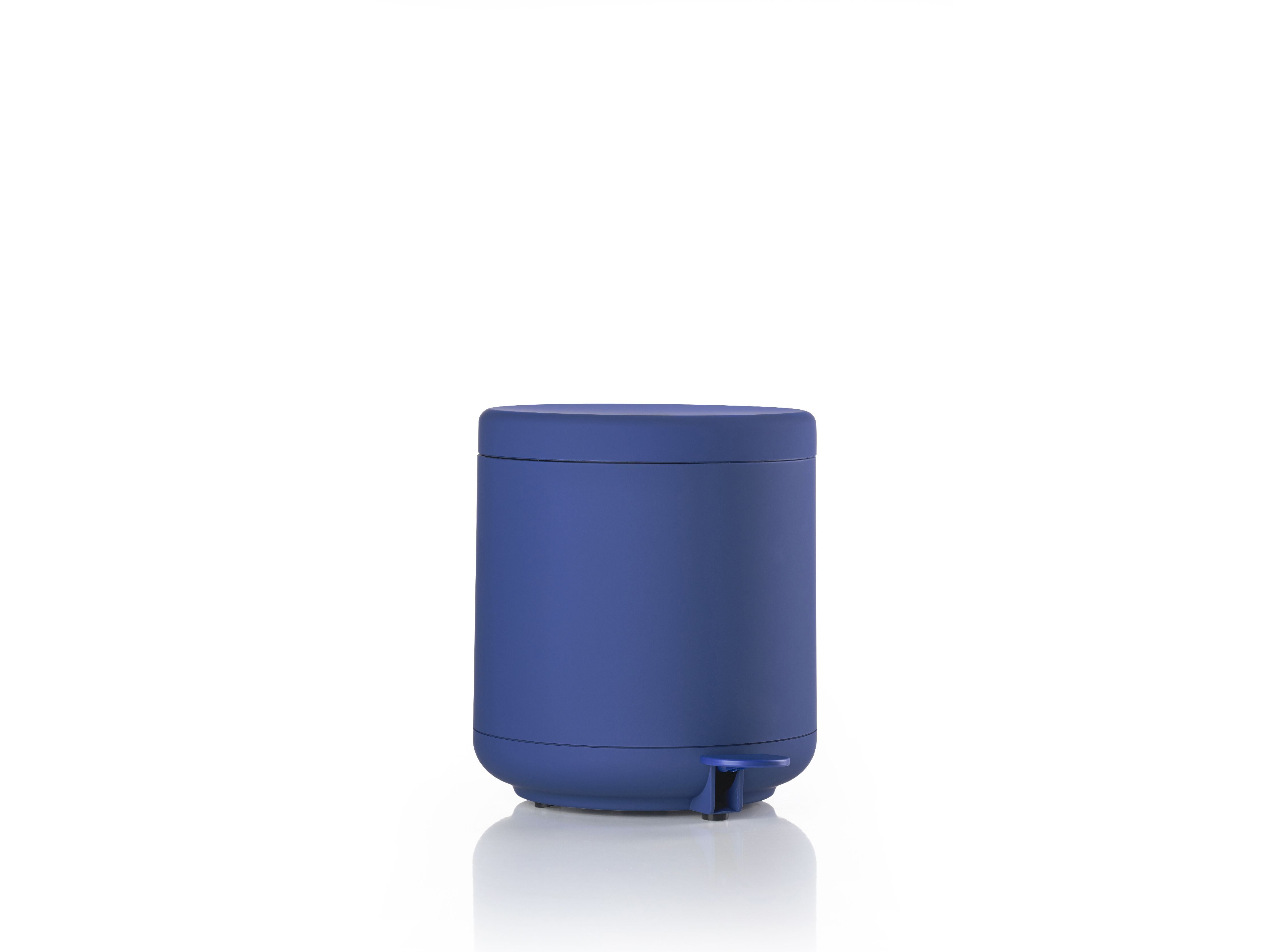 ZONA Danimarca Ume Pedal Bin 4 litri, Blue indaco