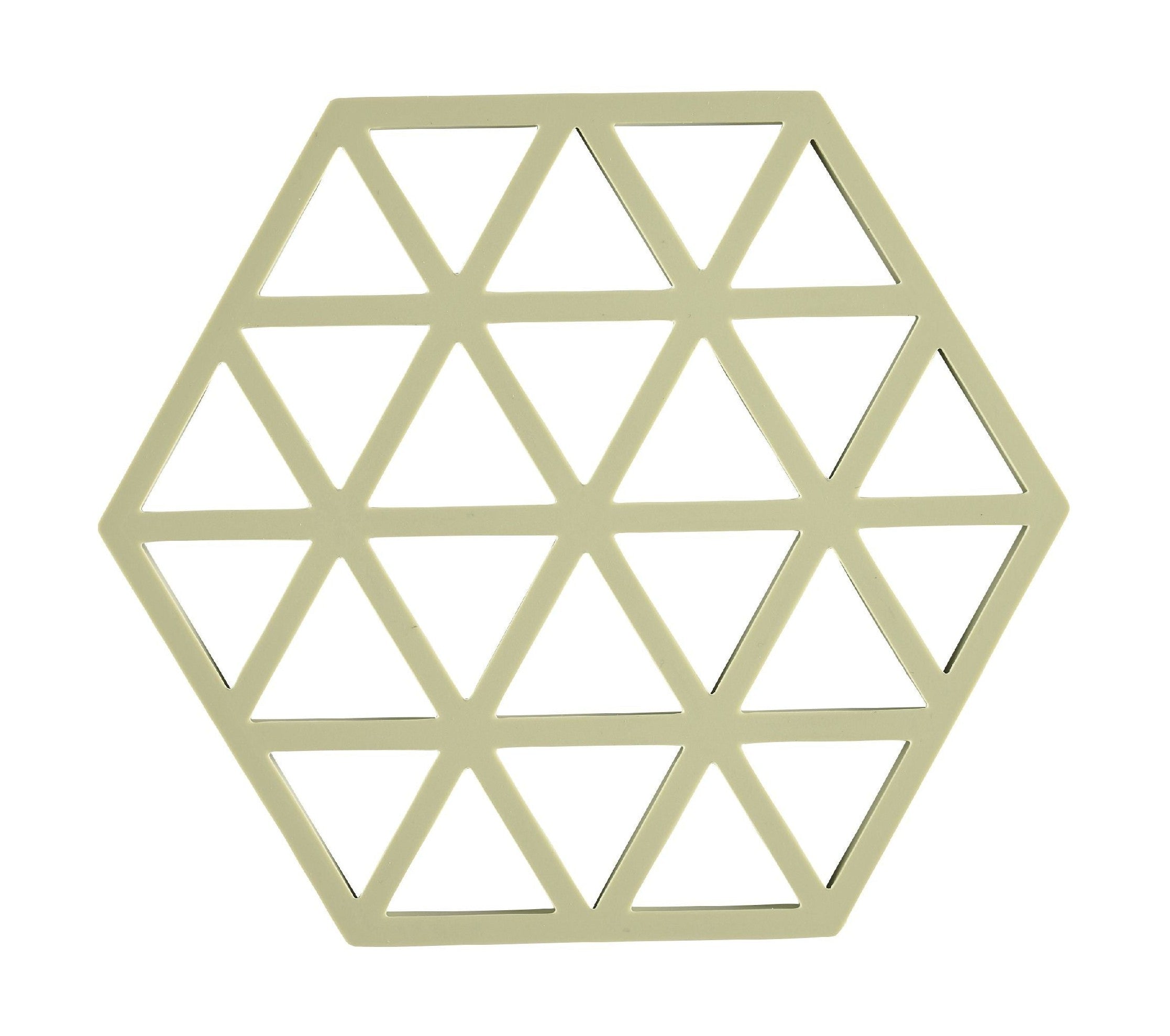 Zone Denmark Triangles Trivet 16 X 14 X 0,9 Cm, Matcha Green