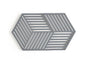 Zone Denmark Hexagon Trivet 24 x 14 x 0,9 cm, cool grau