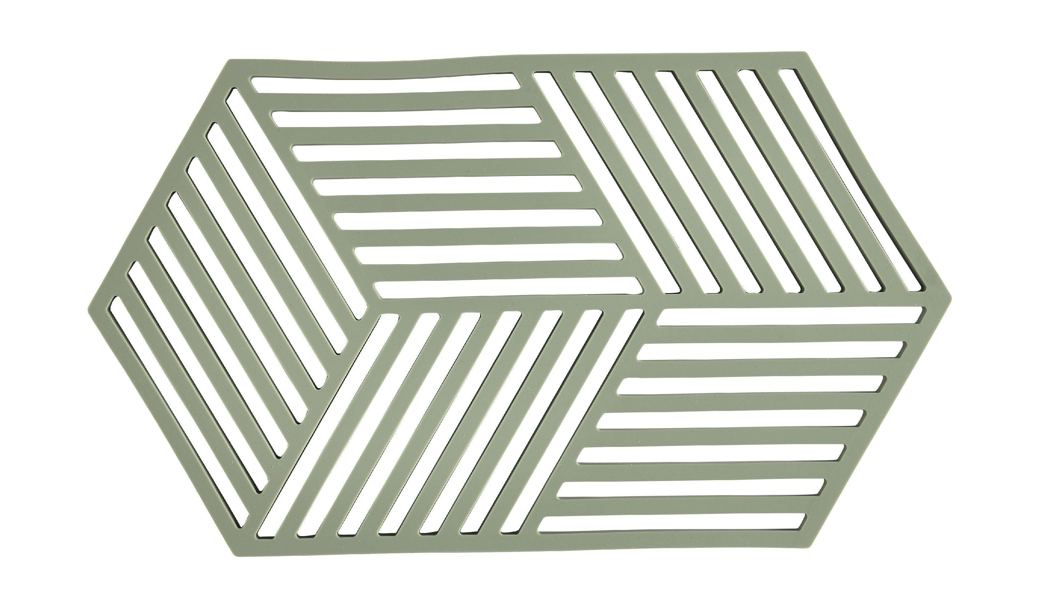 Zona Dinamarca Hexagon Trivet 24 x 14 x 0,9 cm, Rosemary