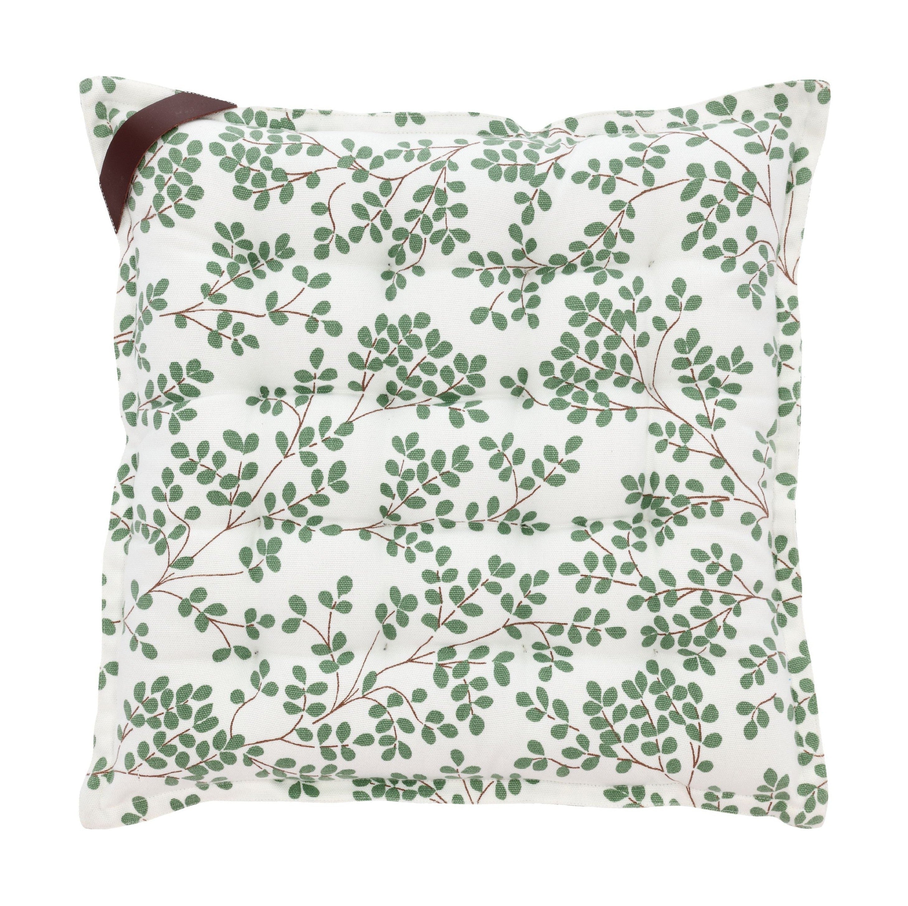 Södahl Mimosa Seat Cushion 40 x 40 cm, häckgrön