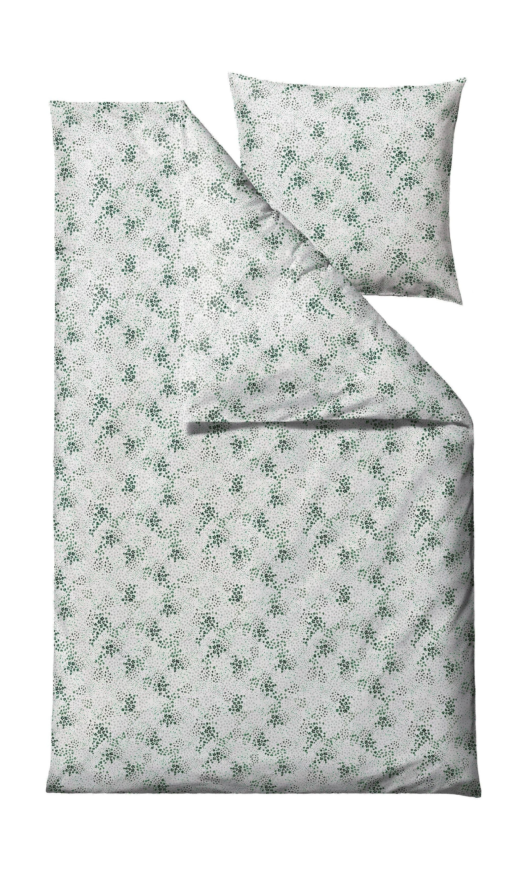 Södahl Viola -liinavaatteet 140 x 200 cm, vihreä