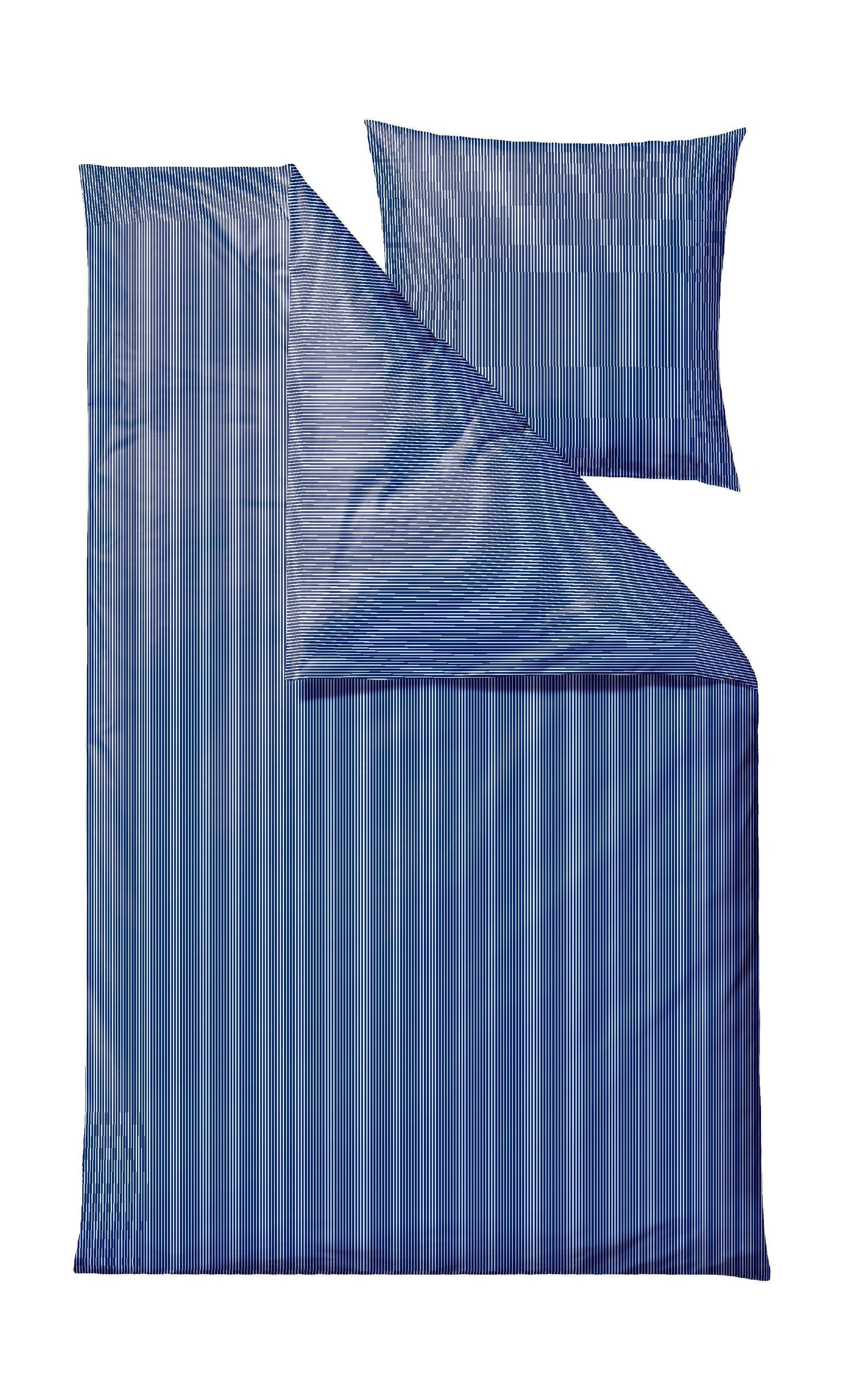 Södahl Fröhliches Bett Leinen 140 x 220 cm, königsblau