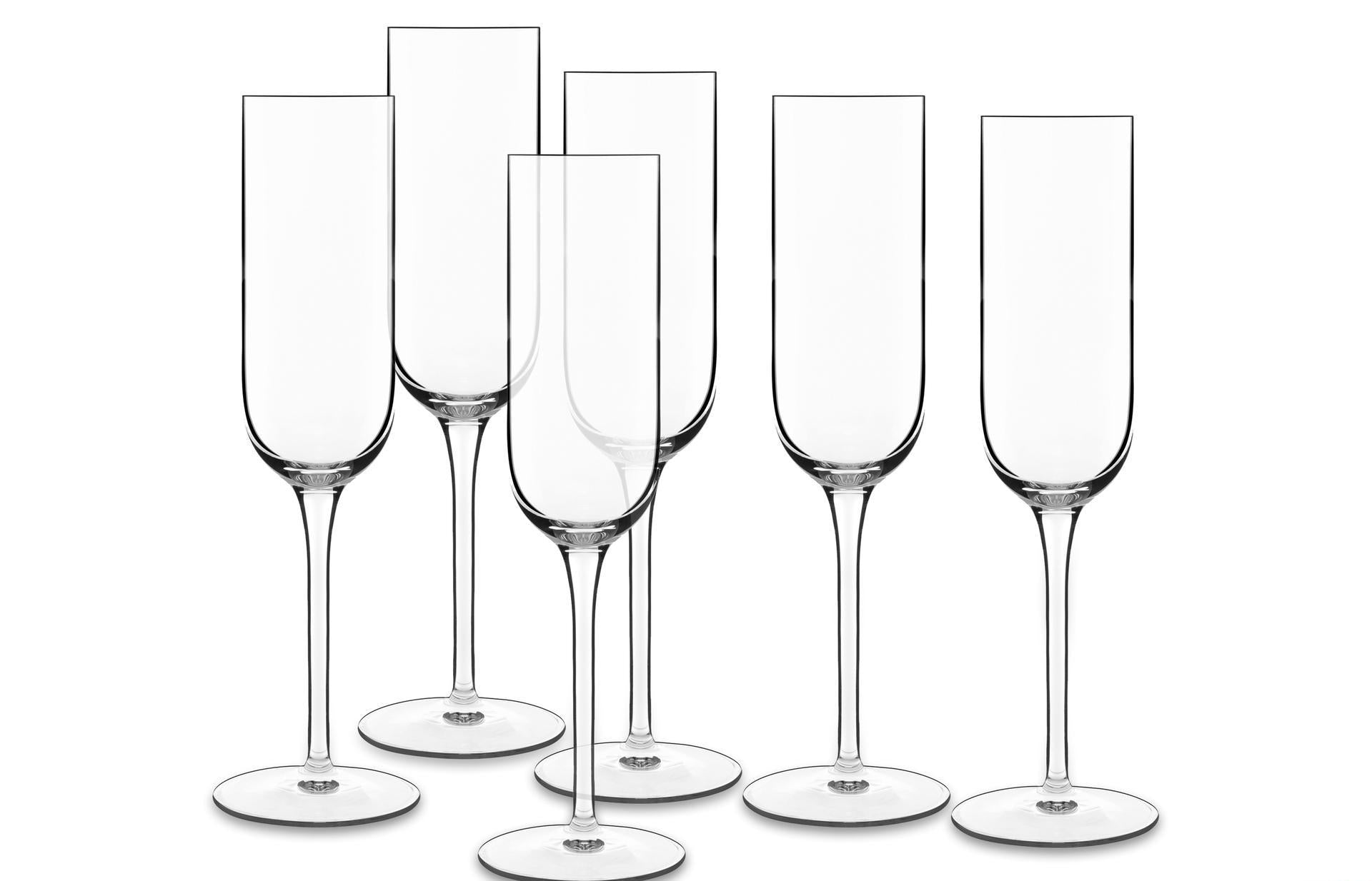Luigi Bormioli Vinalia Champagne Glass Prosecco 21 Cl 6 kpl.