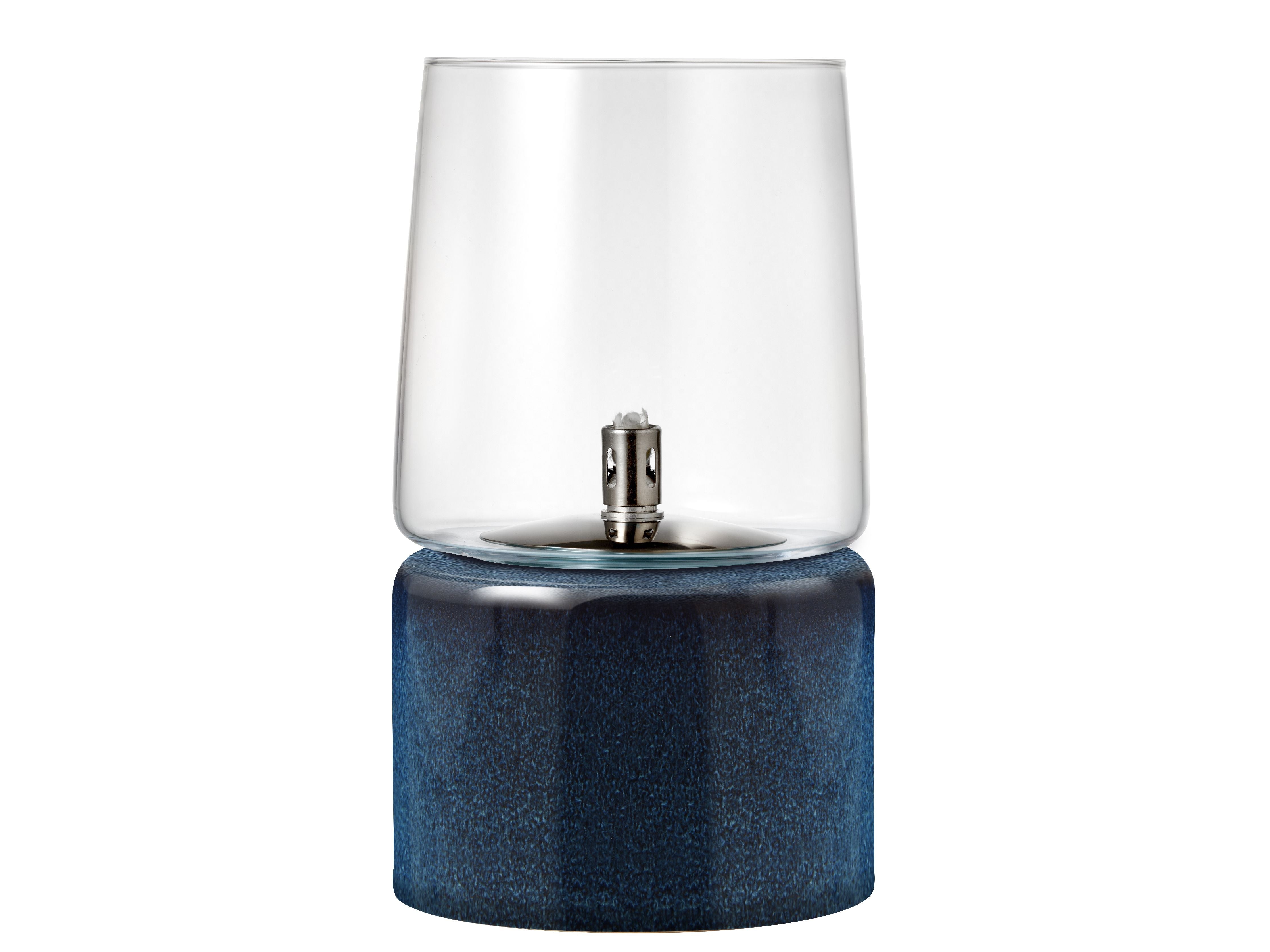 Bitz Lampe à huile gastro Øx H 15x26 cm, bleu