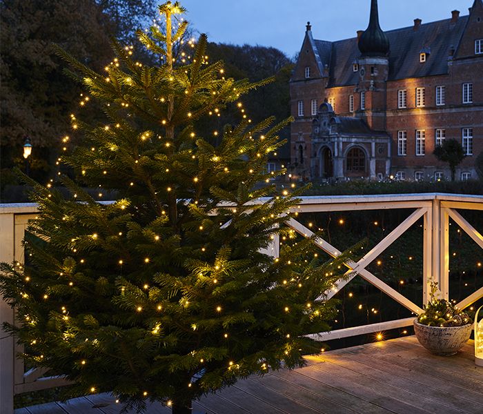Sirius Knirke Christmas Tree Led Light Chain 234 Le Ds, groen