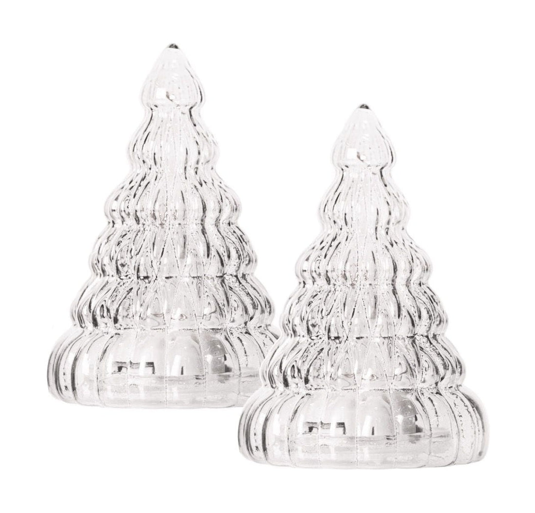 Sirius Lucy Tree 2pcs H9cm, Clear/White