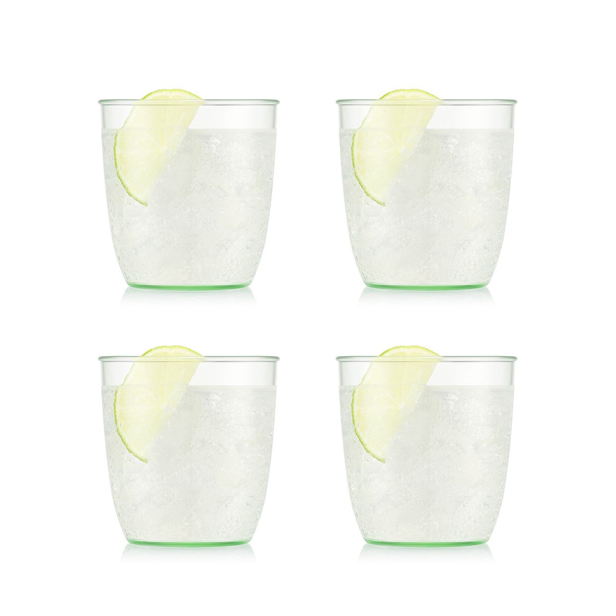 Bodum Kvadrant Drik Glas 200 Ml 4 Pcs., Pistachio