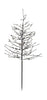 Sirius Noah Tree H180 cm Ø50 cm nero, 280 Le ds