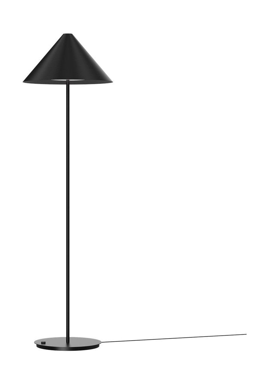 Louis Poulsen Lampe de fleur Keglen LED 3000 K 8,5 W, noir