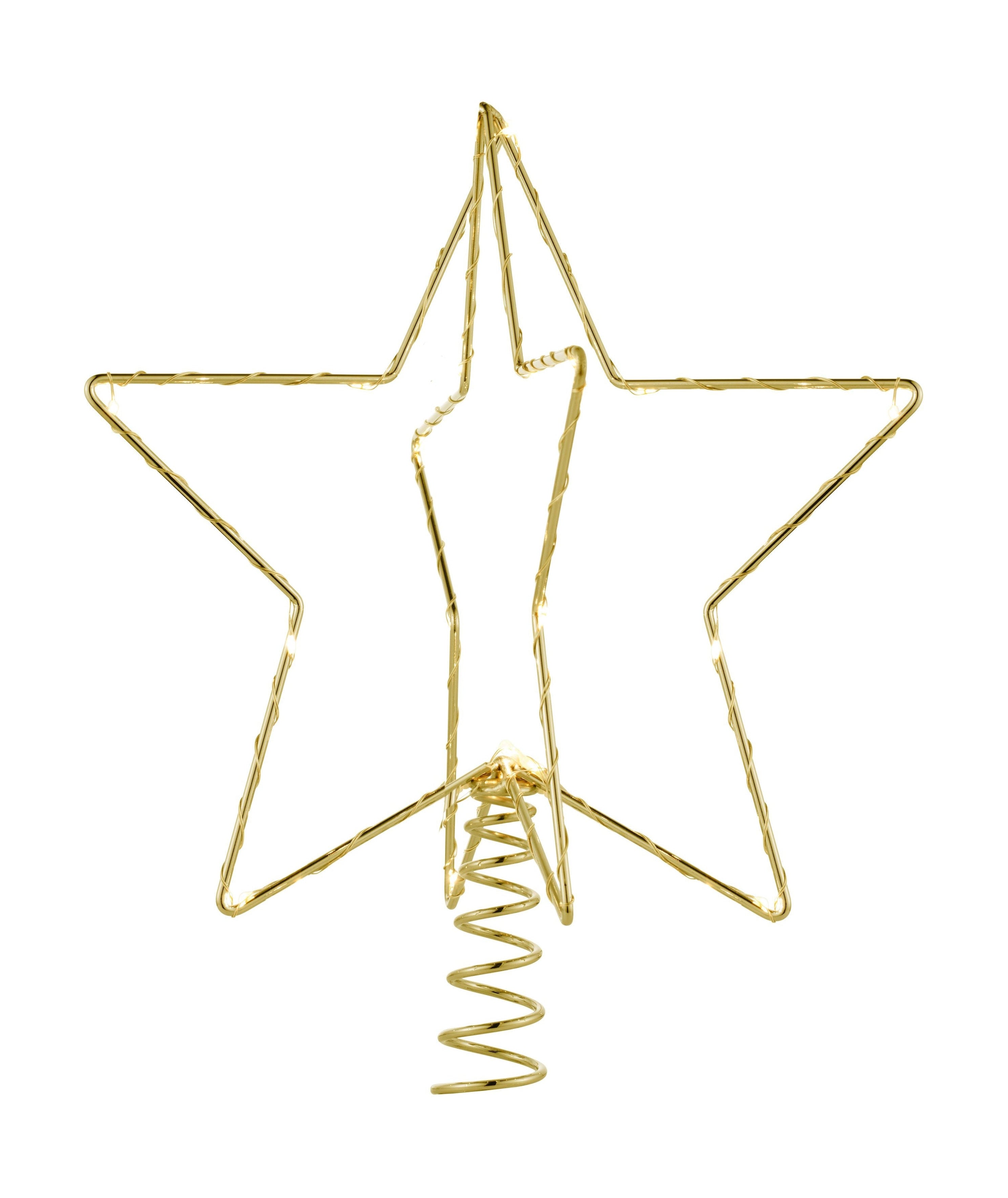 Sirius Christina Christmas Top, H25cm, Gold
