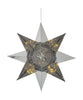 Sirius Lene Star Ø33CM, sølv